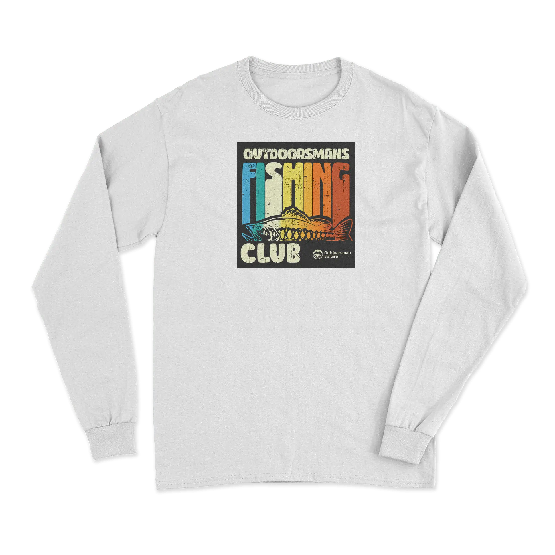 Outdoorsman Fishing Club Men Long Sleeve Shirt