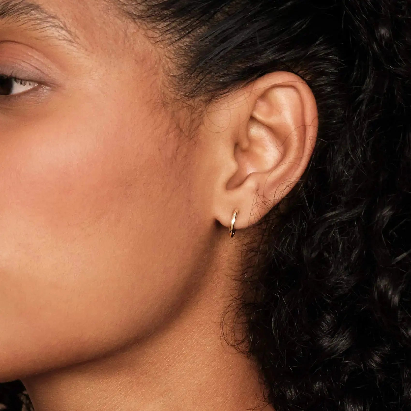 PAVOI 14K Gold Plated, Gold Vermeil, S925 Sterling Silver Cuff Earrings Huggie Stud - Small Hoop Earrings