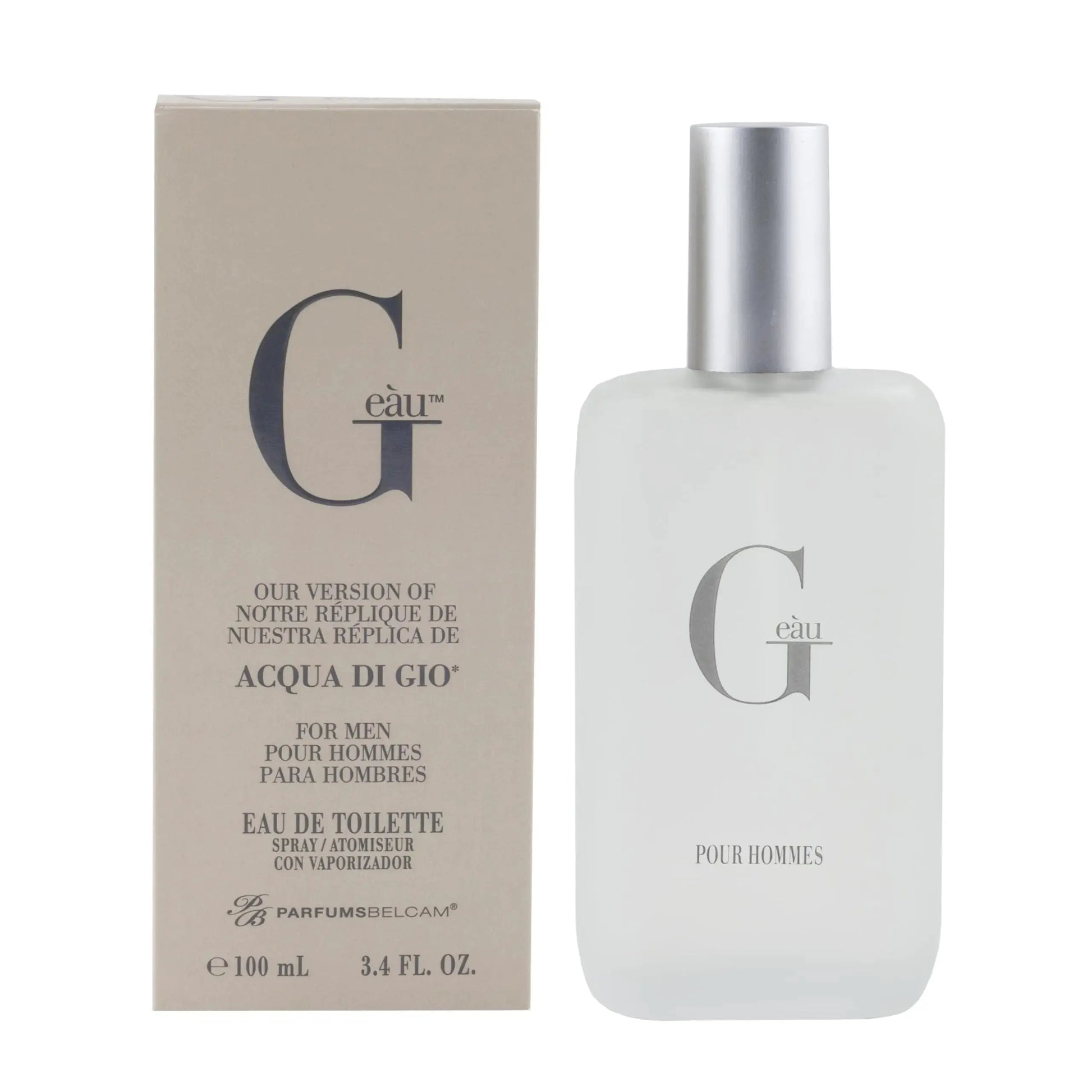 PB ParfumsBelcam G Eau de Toilette Spray - Long Lasting Fragrance
