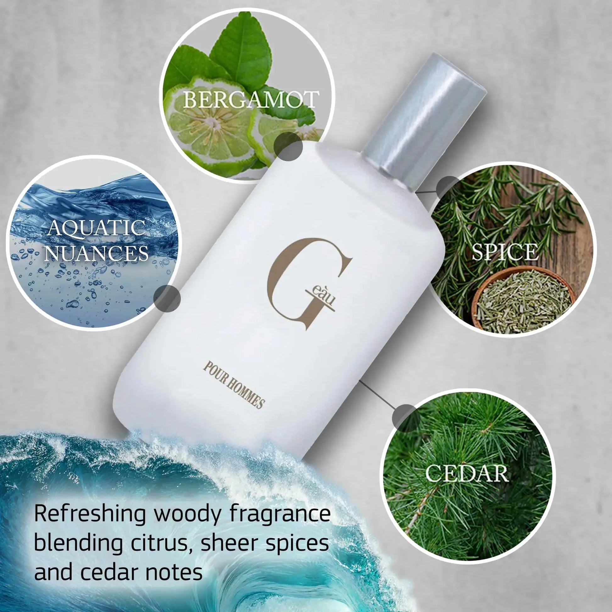 PB ParfumsBelcam G Eau de Toilette Spray - Long Lasting Fragrance