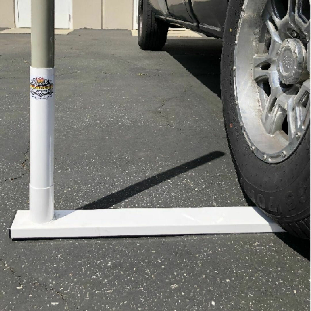 Tire/Trailer Jack Mount for Flagpoles