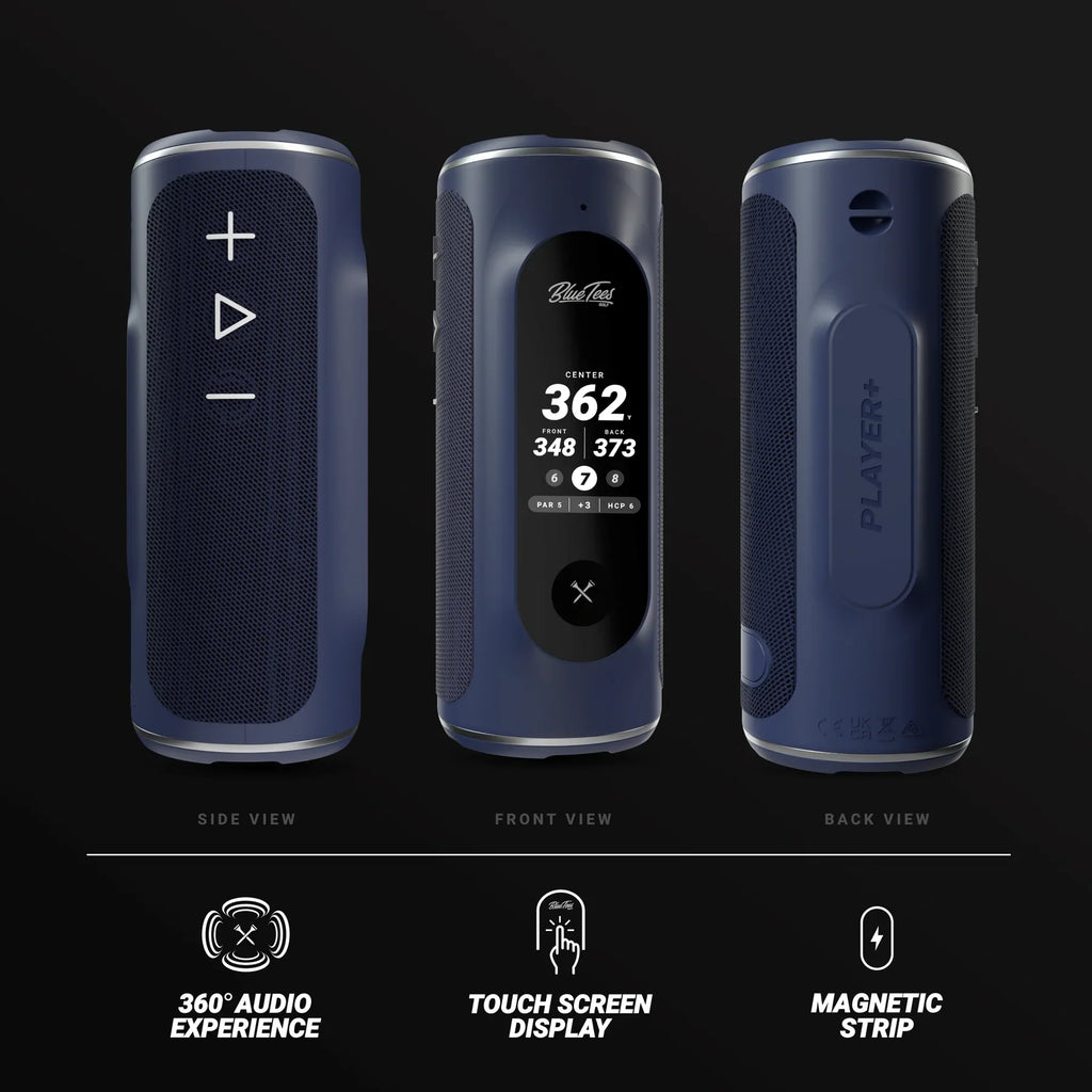 BlueTees Player+ Bluetooth Speaker and GPS