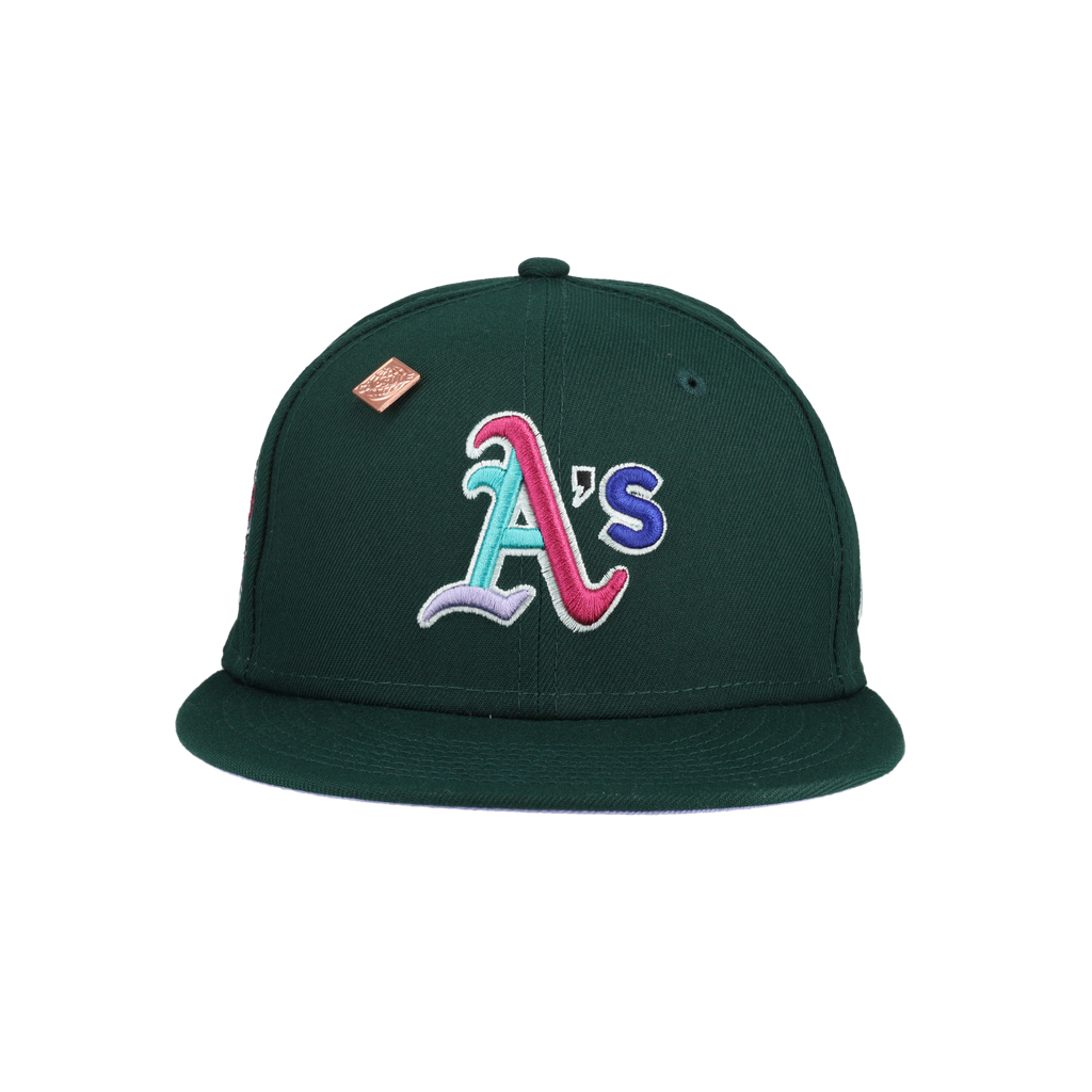 Oakland Athletics 1989 World Series Polar Lights New Era 59Fifty Fitted Hat