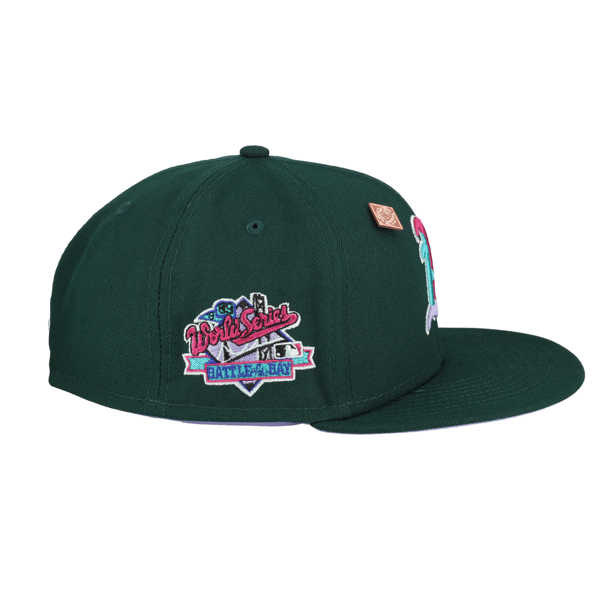 Oakland Athletics 1989 World Series Polar Lights New Era 59Fifty Fitted Hat