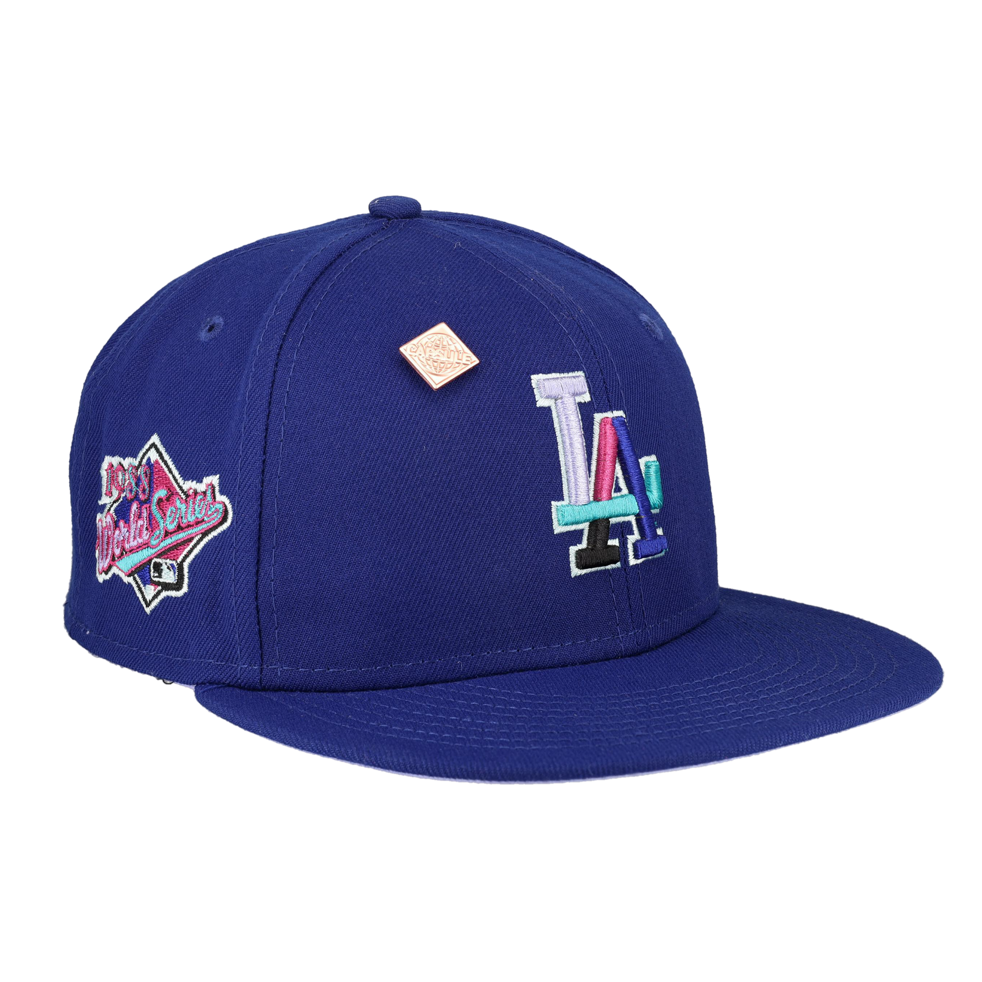 Los Angeles Dodgers 1988 World Series Polar Lights New Era 59Fifty Fitted Hat