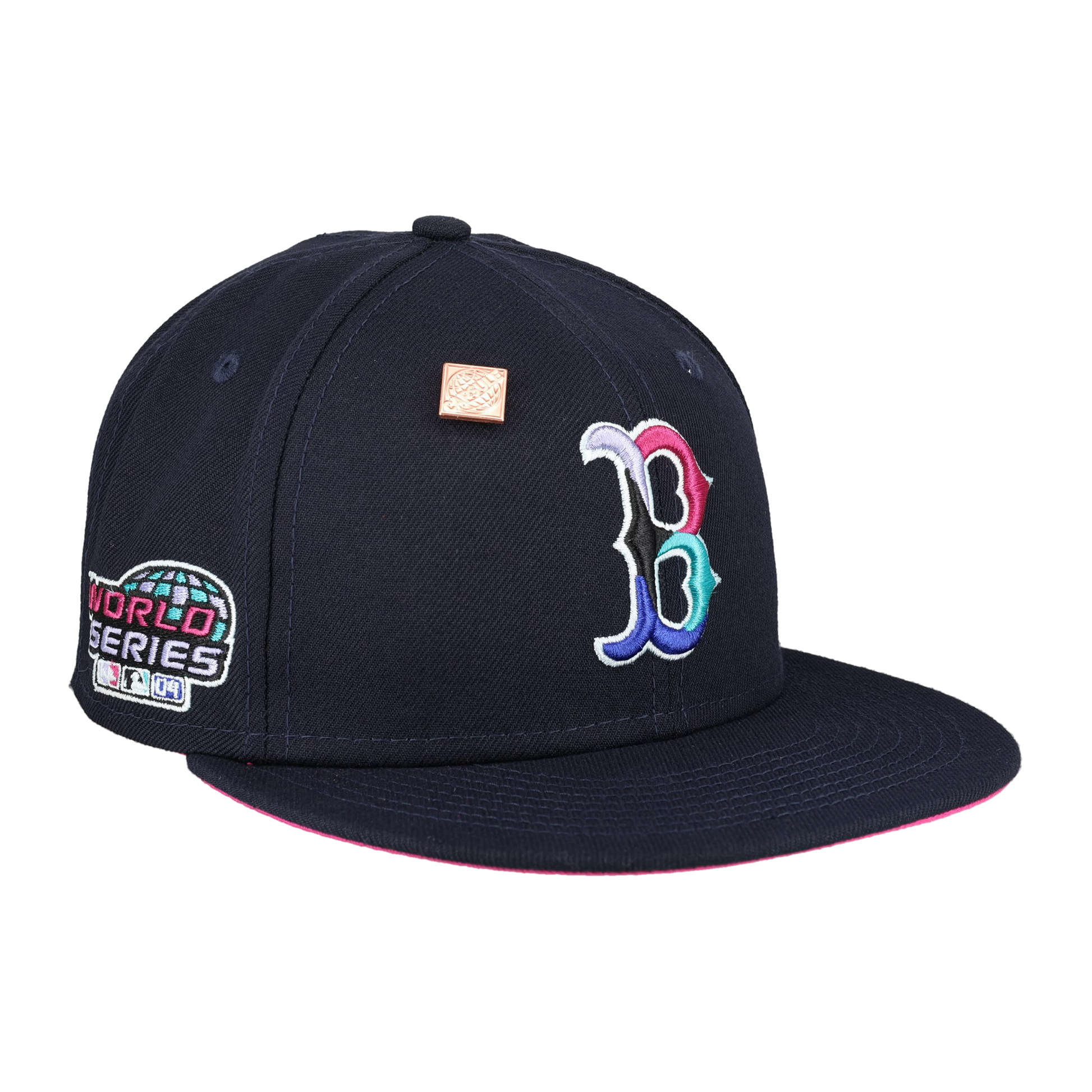 Boston Red Sox 2004 World Series Polar Lights New Era 59Fifty Fitted Hat