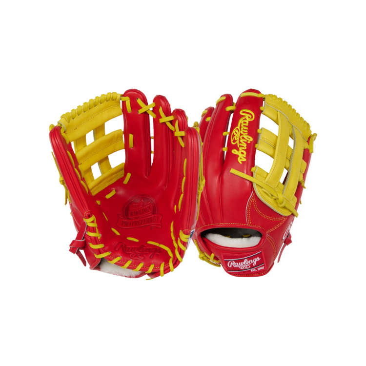 Rawlings Pro Preferred 12.75" Outfield Baseball Glove PROS3039-6S