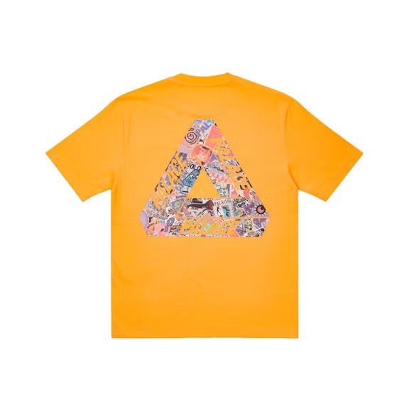 Palace Tri-Sticker Pack T-shirt Light Orange