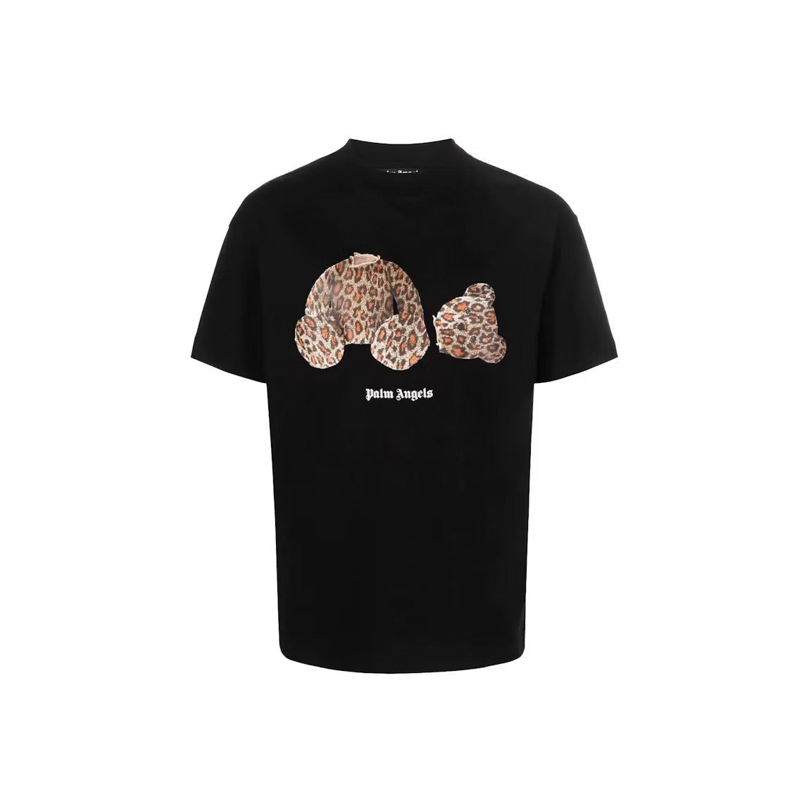 Palm Angels Leopard Bear Classic T-shirt Black/Multicolor