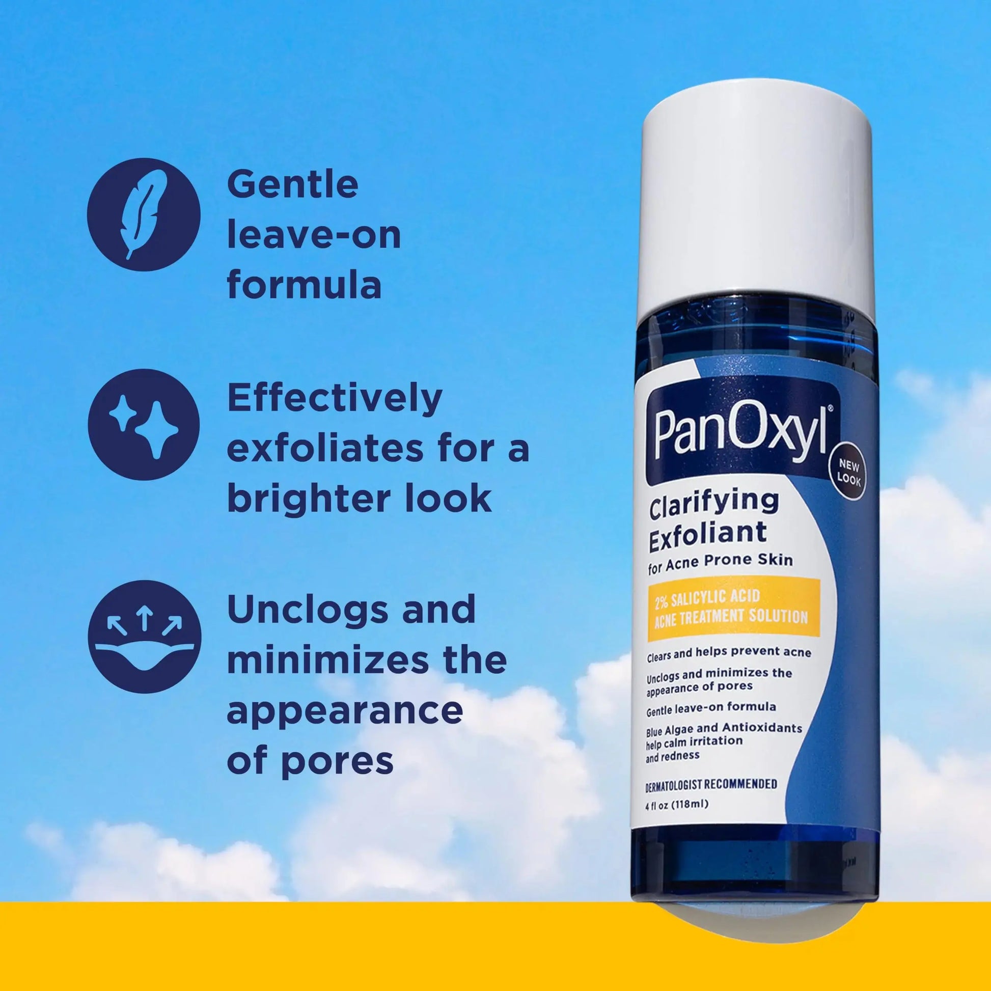 PanOxyl Clarifying Exfoliant with 2% Salicylic Acid For Acne Prone Skin