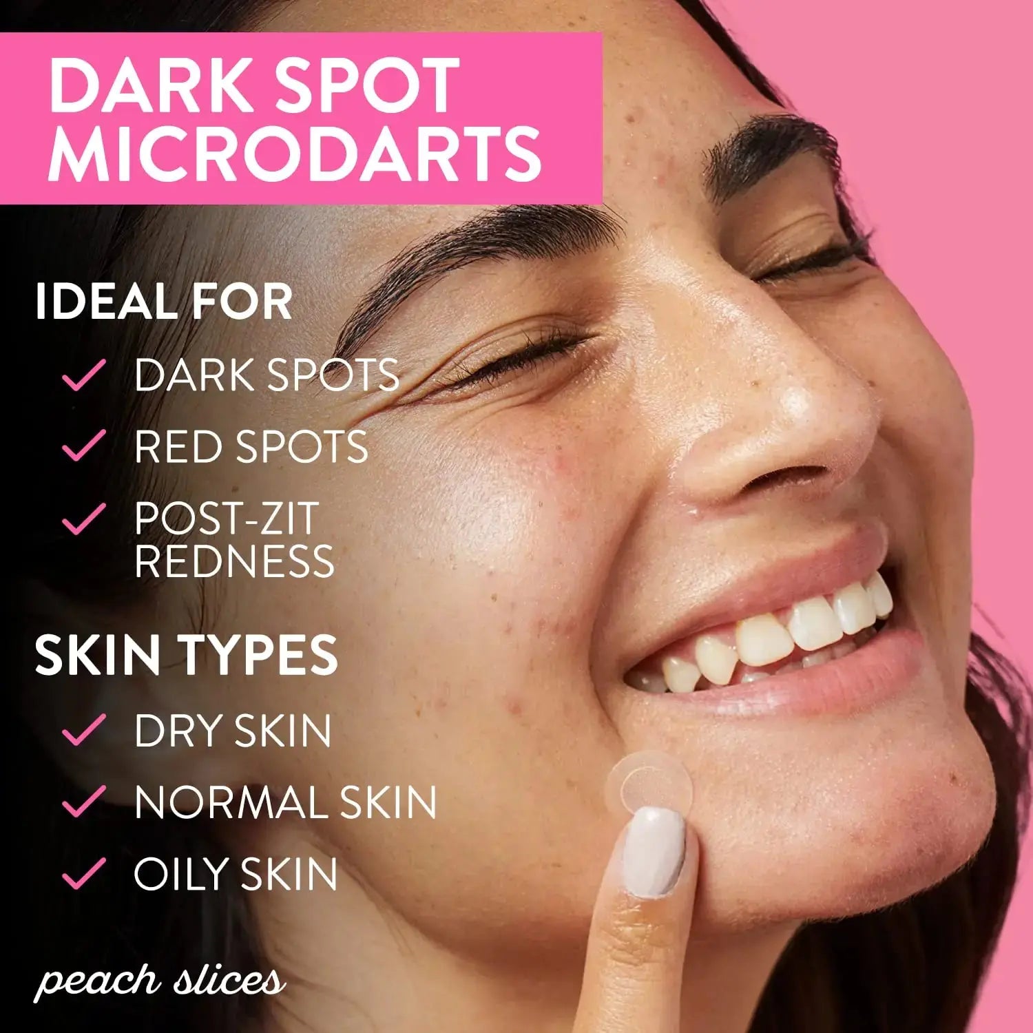 Peach Slices Spot-Fading MicroDarts