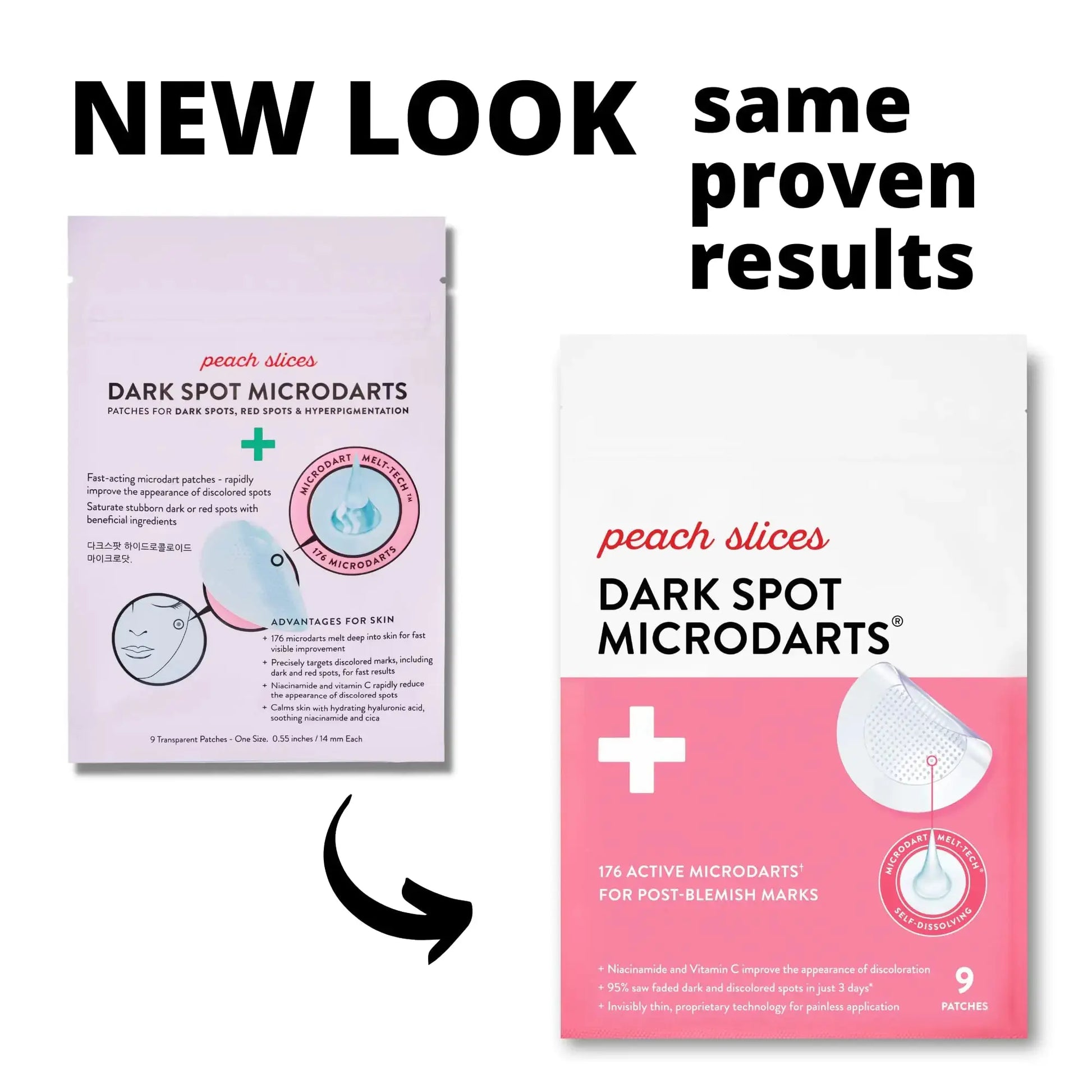 Peach Slices Spot-Fading MicroDarts