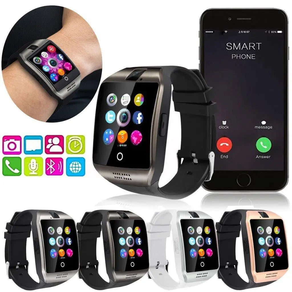 Pedometer Bracelet Watch with USB Charging Cable