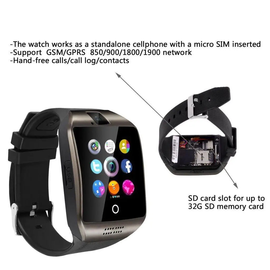 Pedometer Bracelet Watch with USB Charging Cable
