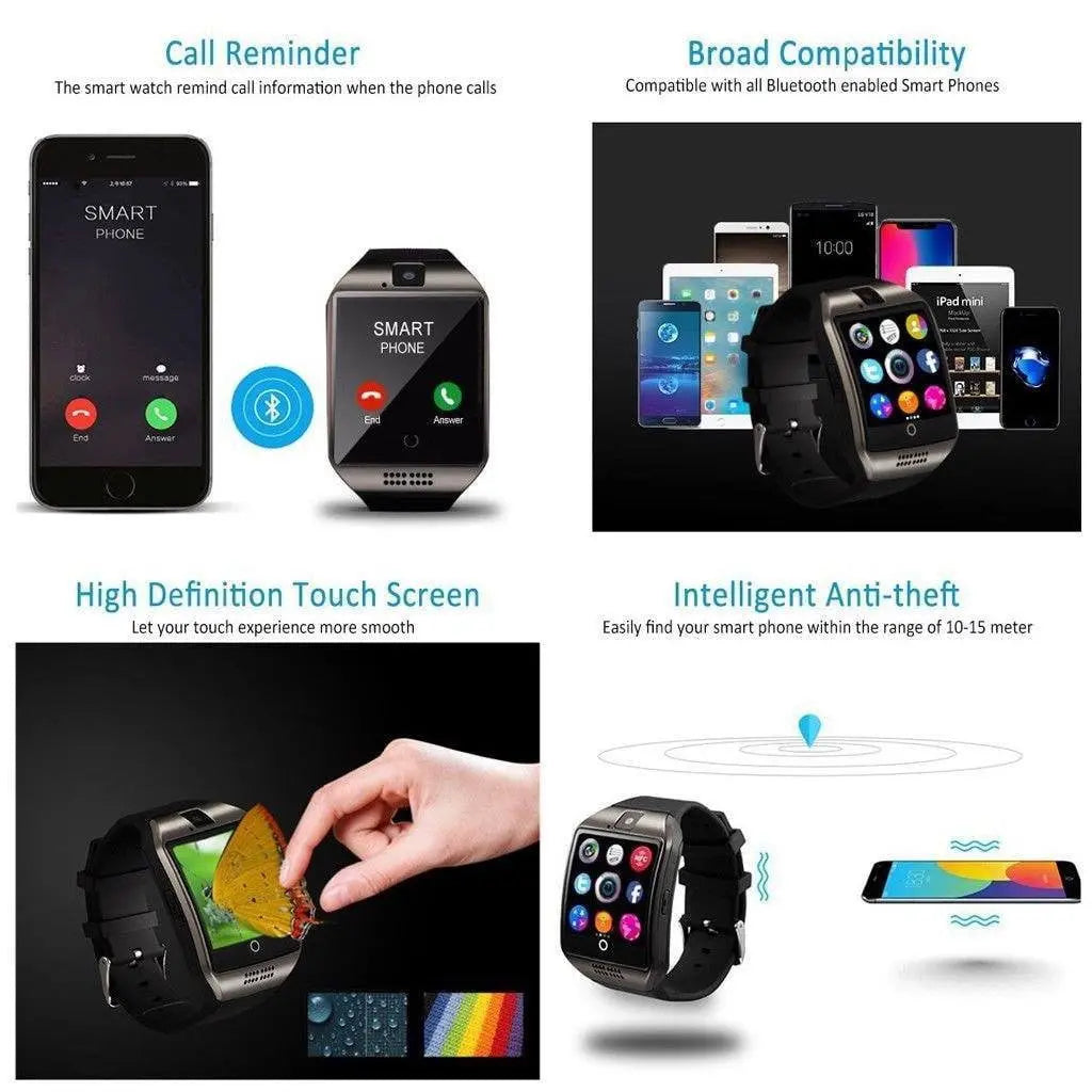 Pedometer Bracelet Watch with USB Charging Cable