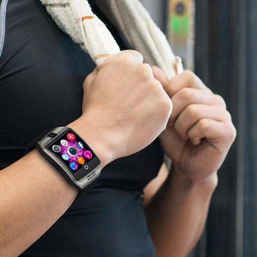 Pedometer Bracelet Watch with USB Charging Cable