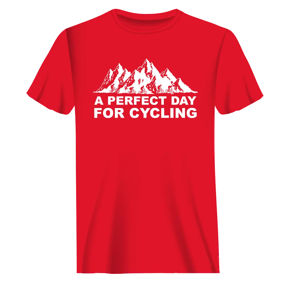 Perfect Day For Cycling T-Shirt for Men