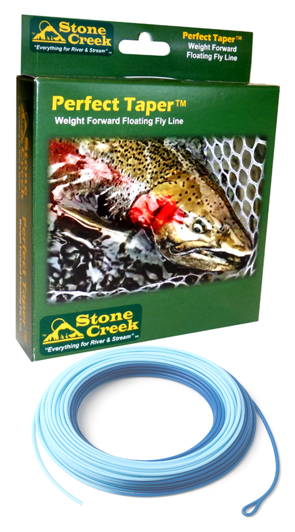 Perfect Taper™ - Sky - Two Color Floating Fly Line