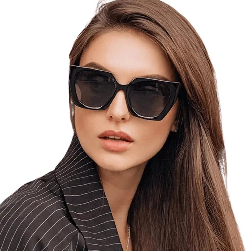 Perla Square Sunglasses with Durable Polycarbonate Lenses