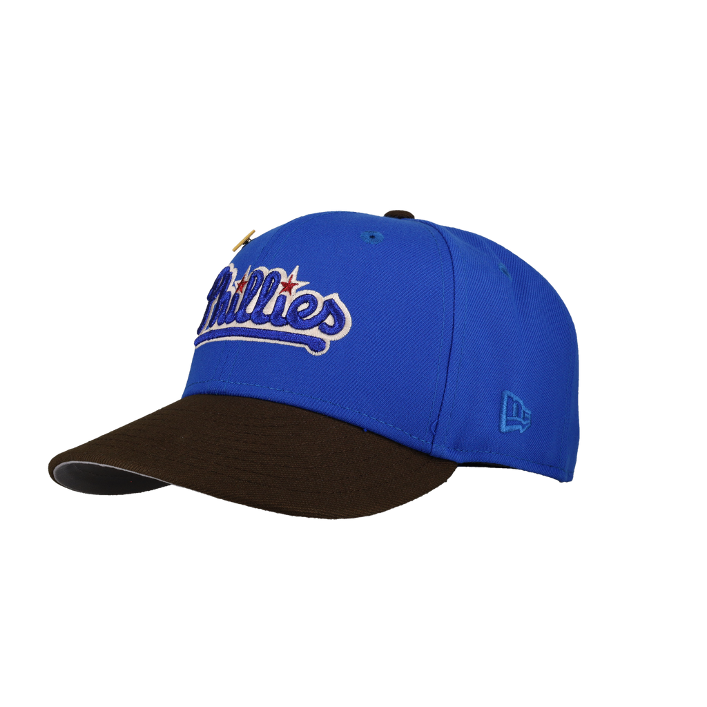 Philadelphia Phillies Blue Nitro Reimagined 2008 World Champs Fitted Hat