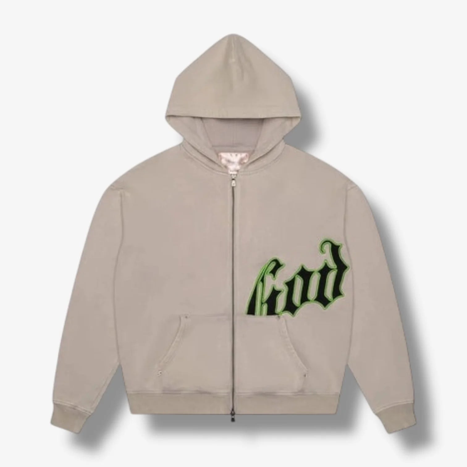 GODSPEED OG Logo Hoodie (Grey/Black/Green)