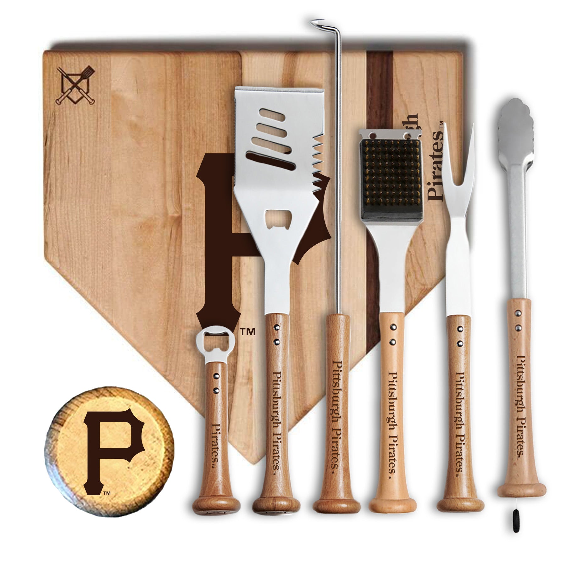 Pittsburgh Pirates MVP Grill Set