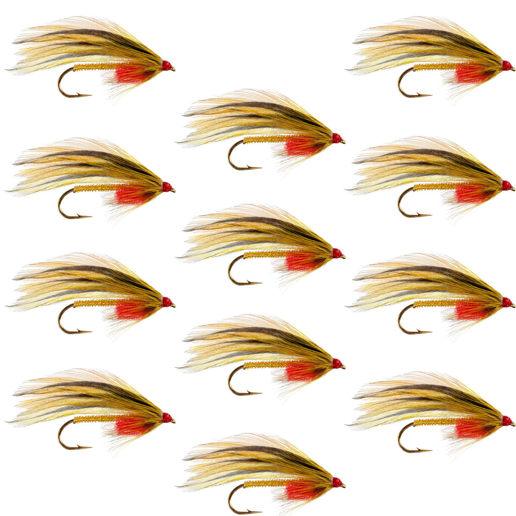 Platte River Special Classic Streamer Flies - Set of 12- Hook Size 4