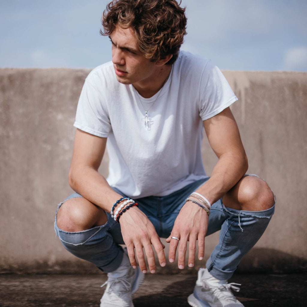 Power Band Football Bracelet