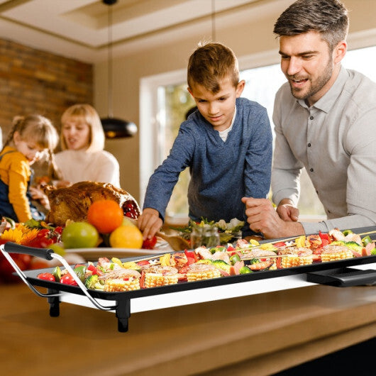 35 Inch Electric Griddle with Precise Multi-level Temperature Control