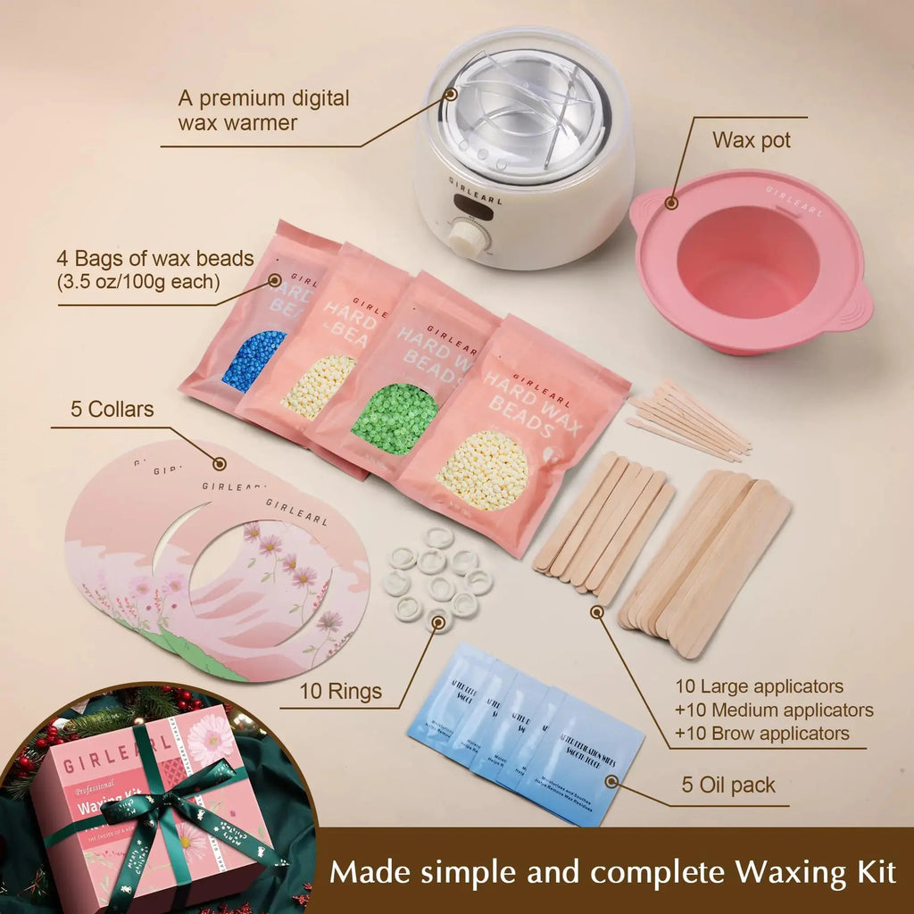 Premium Digital Waxing Kit for Women & Men - Complete Hair Removal Solution at Home