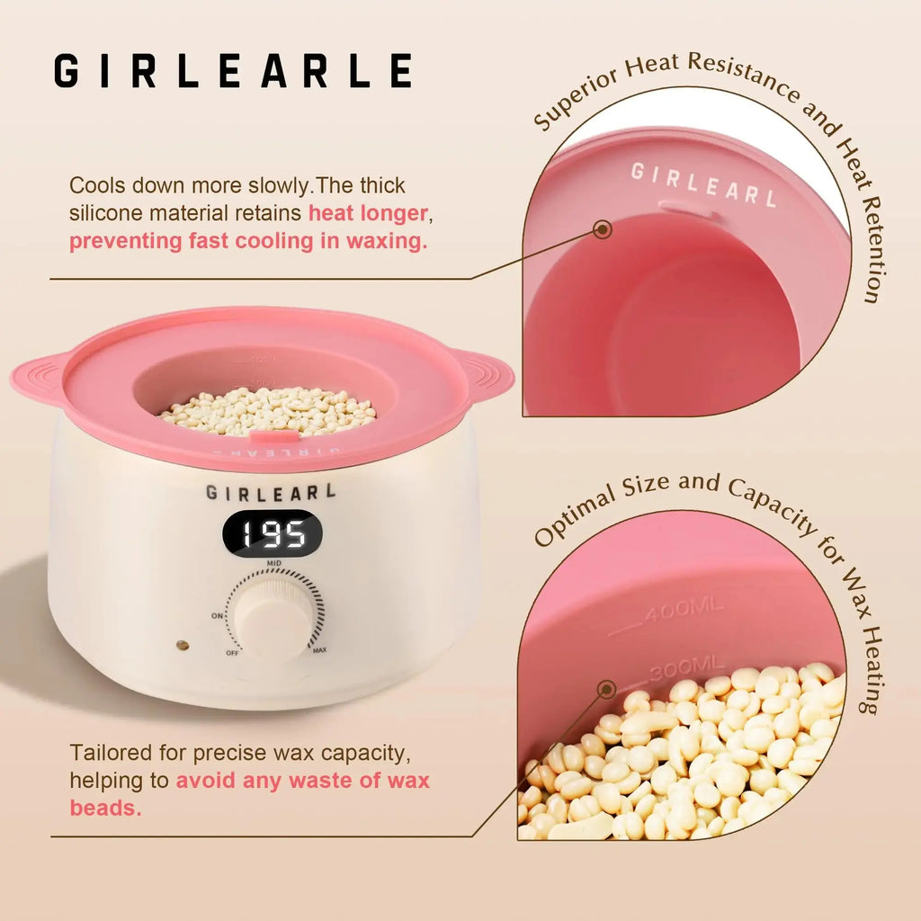 Premium Digital Waxing Kit for Women & Men - Complete Hair Removal Solution at Home
