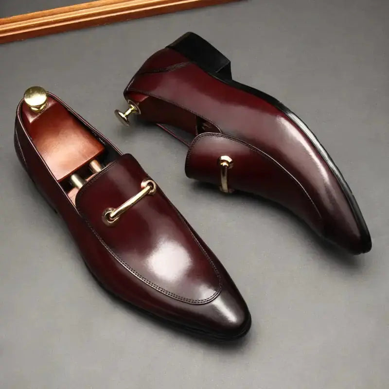 Premium Leather Loafers – Timeless Comfort & Style