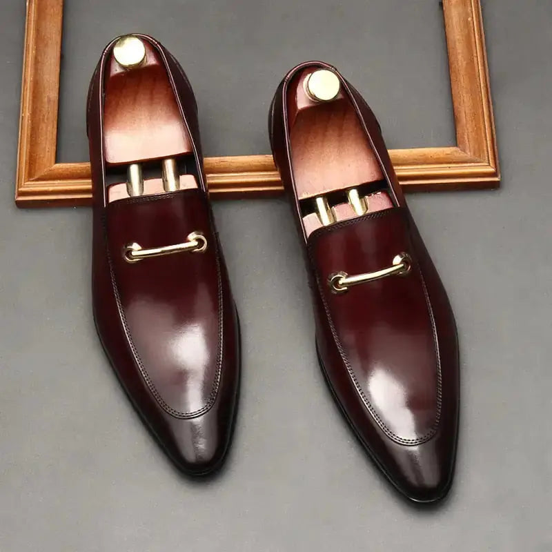 Premium Leather Loafers – Timeless Comfort & Style