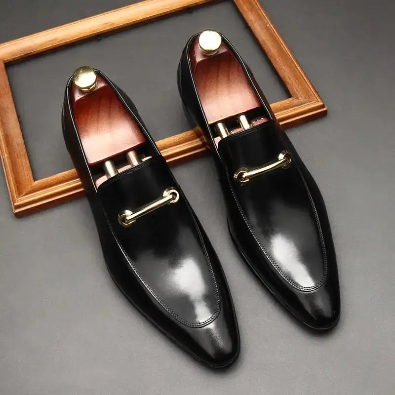 Premium Leather Loafers – Timeless Comfort & Style
