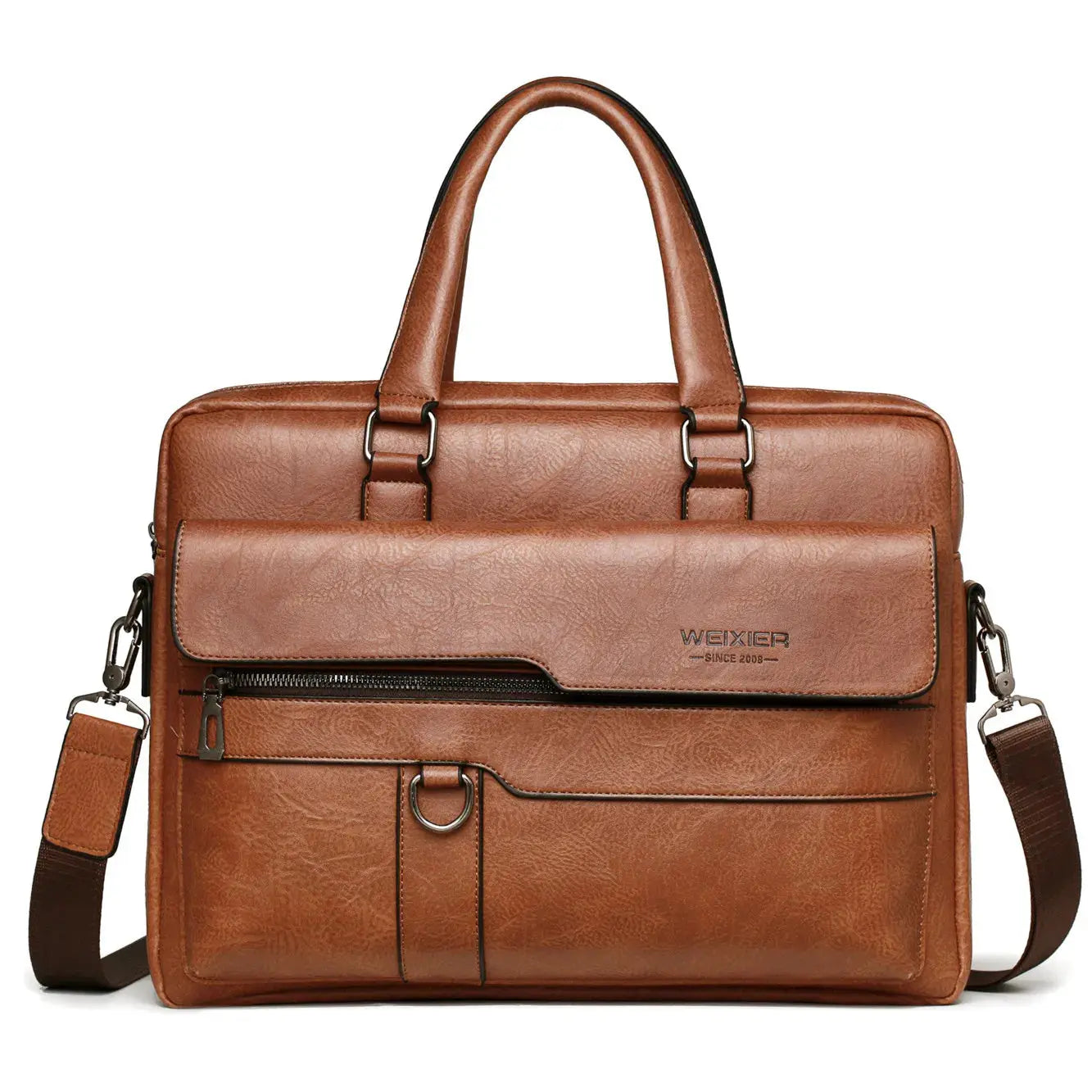 Premium Men's PU Leather Briefcase – Stylish & Functional