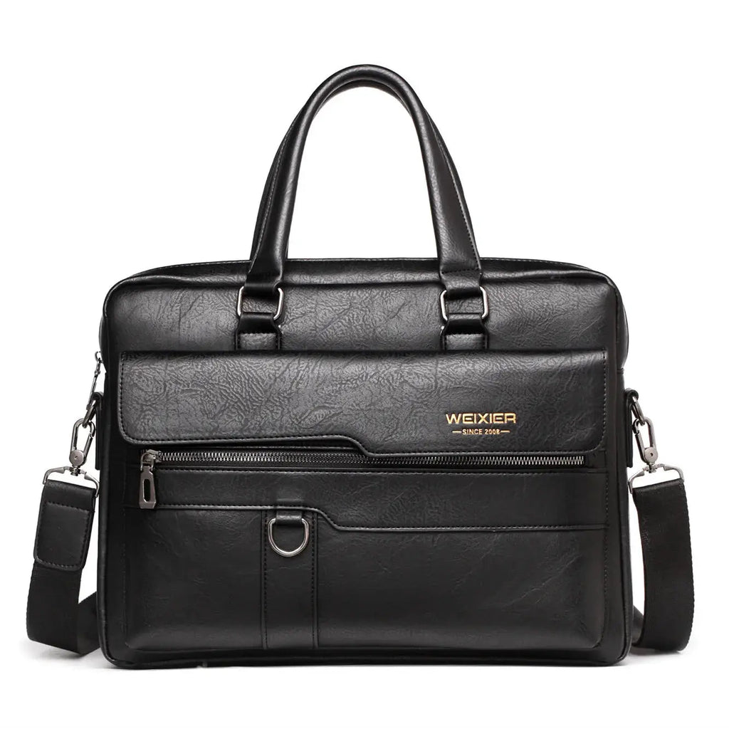 Premium Men's PU Leather Briefcase – Stylish & Functional