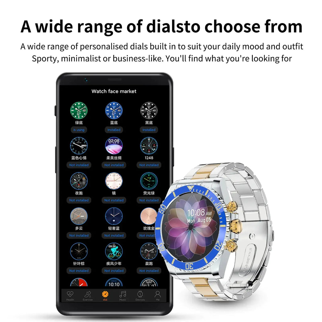 Pro Men Smart Watch – Stay Connected, Stylish & Fit