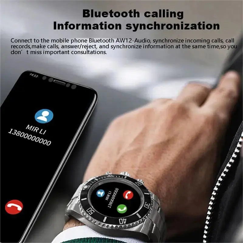 Pro Men Smart Watch – Stay Connected, Stylish & Fit