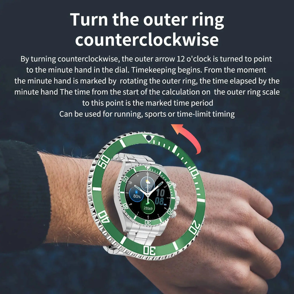 Pro Men Smart Watch – Stay Connected, Stylish & Fit