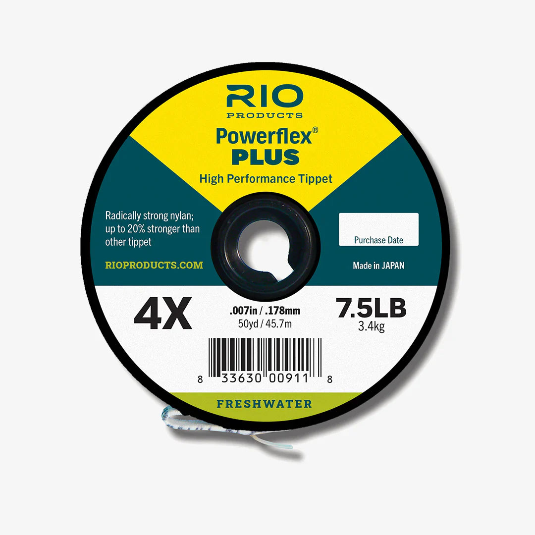 RIO PowerFlex Plus Strong Tippet - 50 Yard Spools