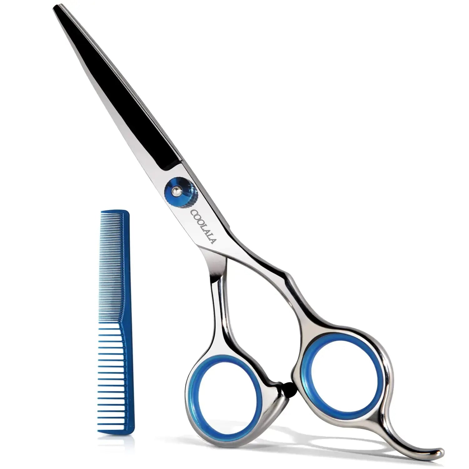Professional 6.5-Inch Stainless Steel Hair Cutting Scissors with Comb