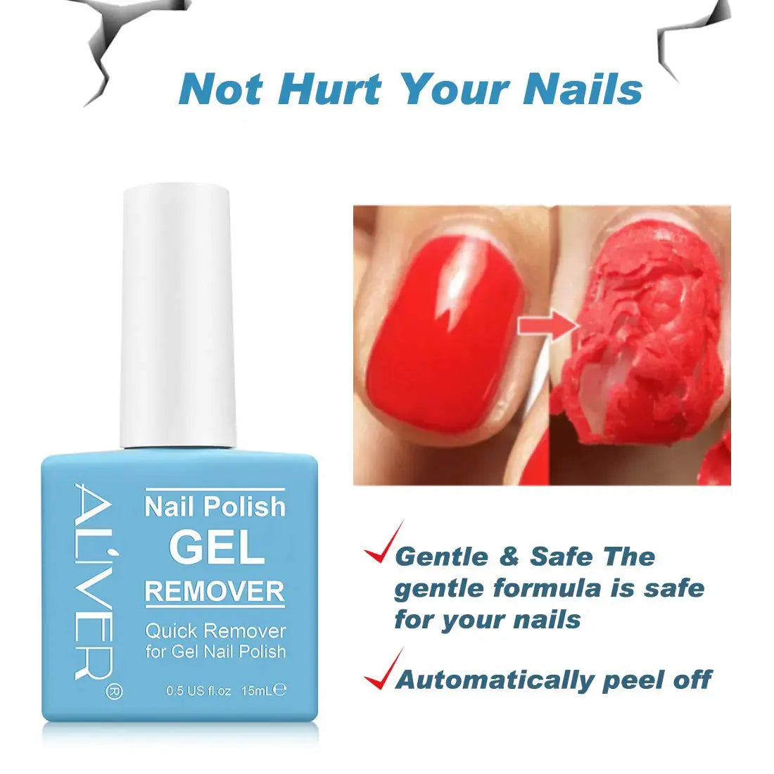 Professional Gel Nail Polish Remover – Quick & Easy, No Foil Needed