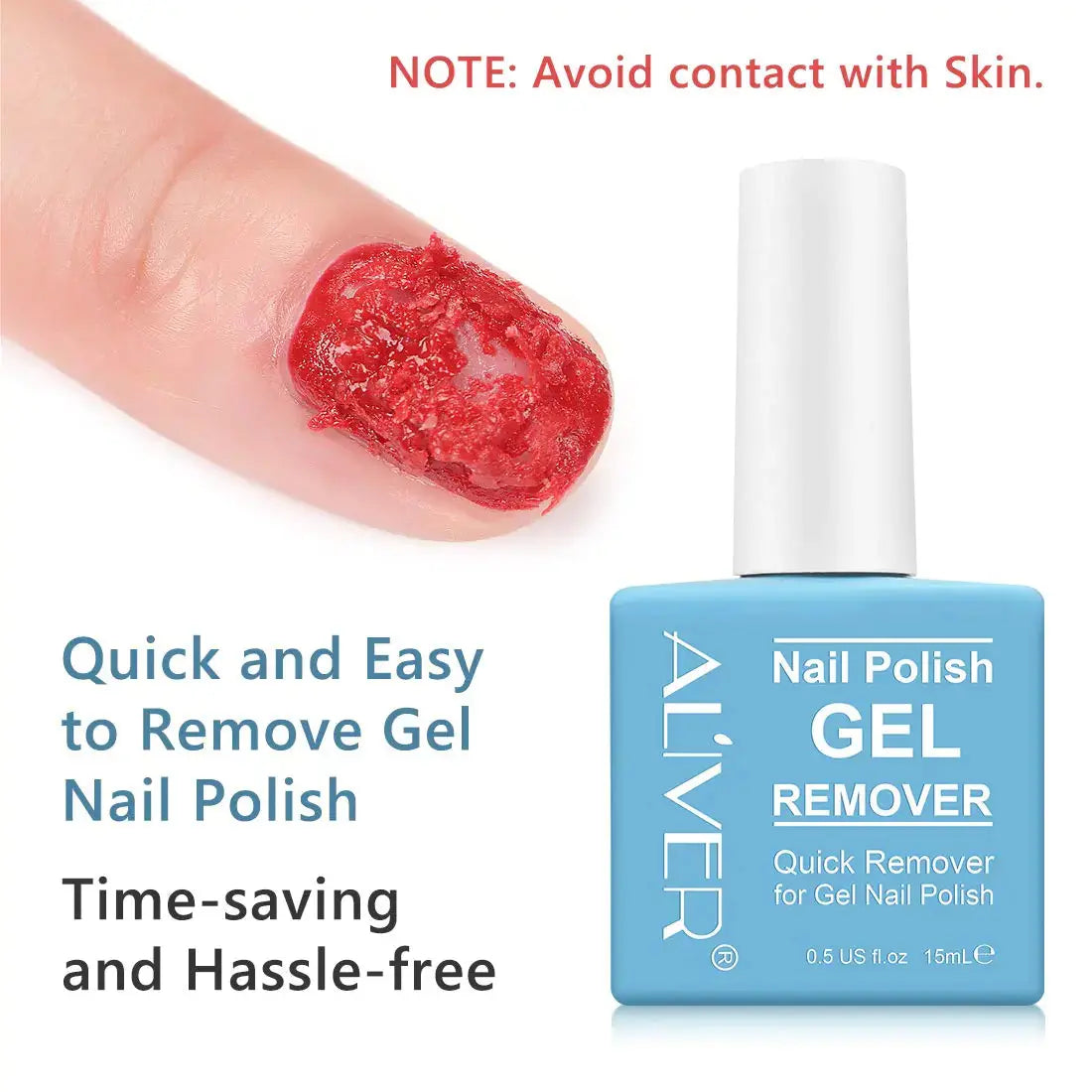 Professional Gel Nail Polish Remover – Quick & Easy, No Foil Needed