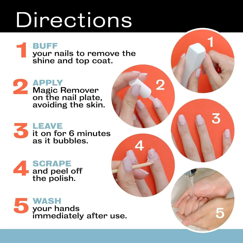 Professional Gel Nail Polish Remover – Quick & Easy, No Foil Needed