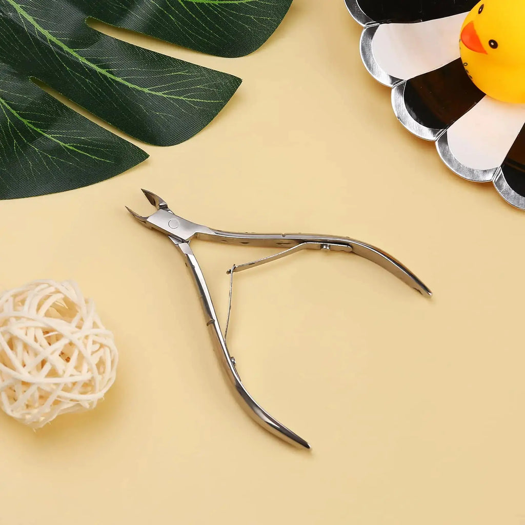Professional Stainless Steel Cuticle Trimmer & Nippers – Precision Manicure & Pedicure Tool