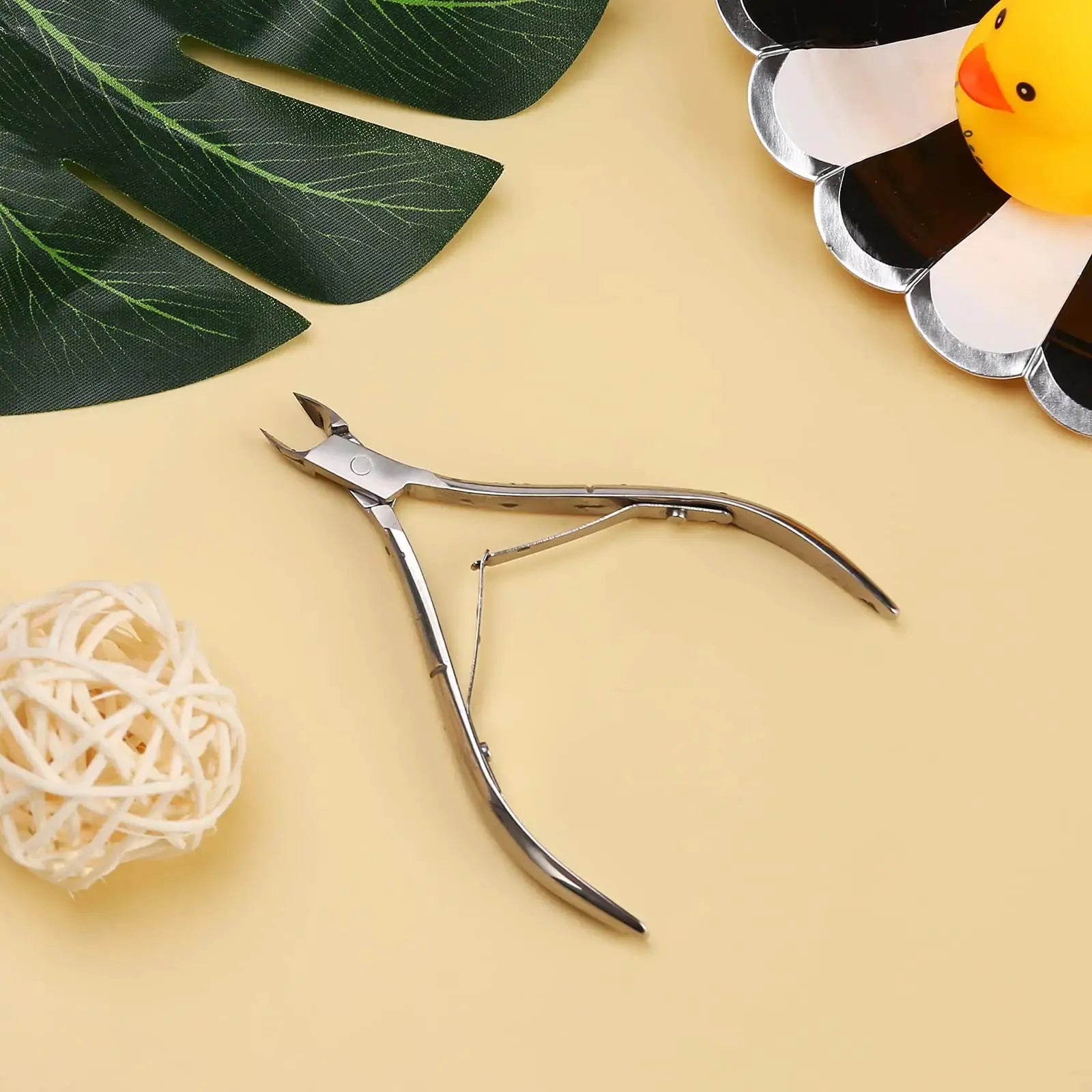 Professional Stainless Steel Cuticle Trimmer & Nippers – Precision Manicure & Pedicure Tool