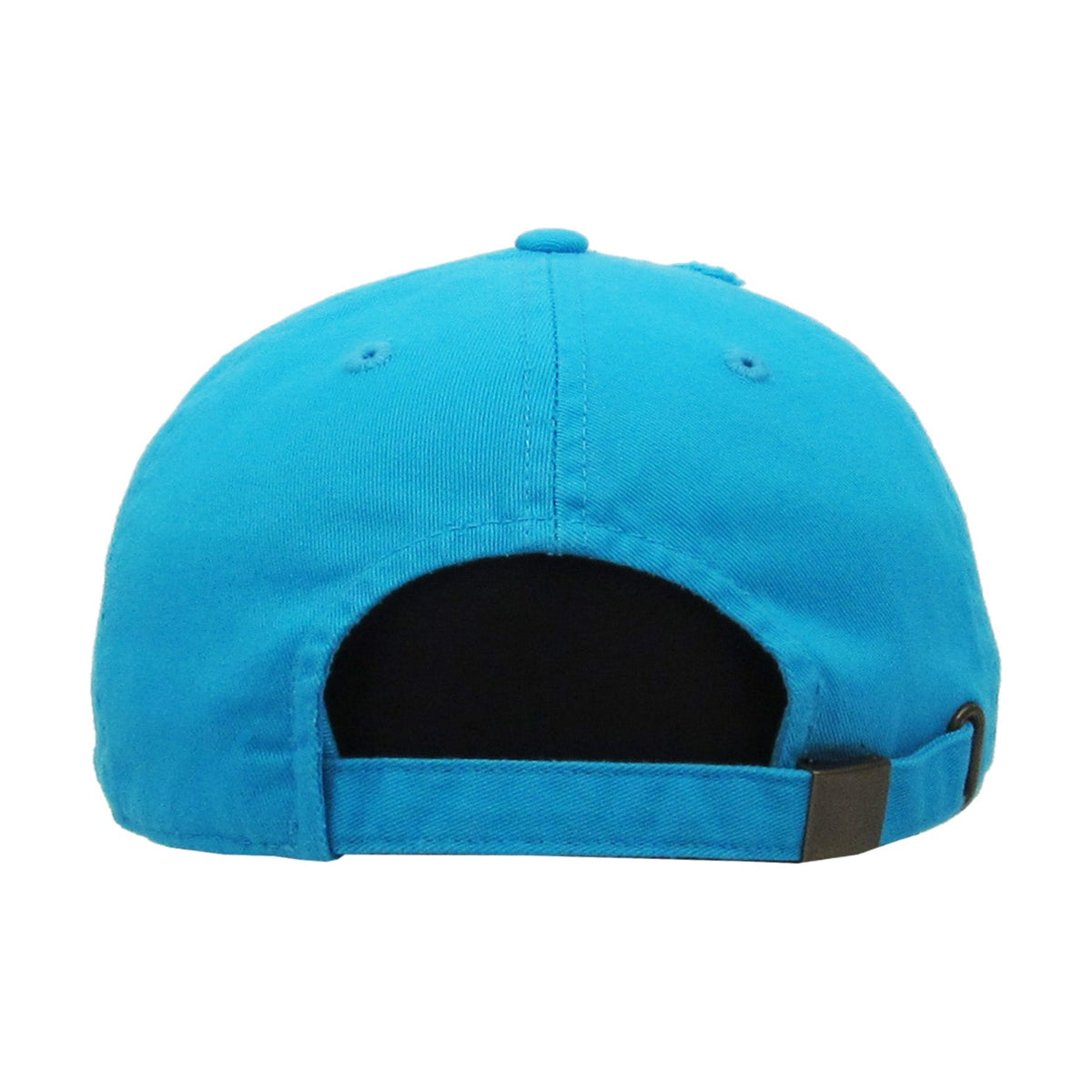 De lo mio embroidered Logo Vintage Hats (Neon Blue - Full Color)