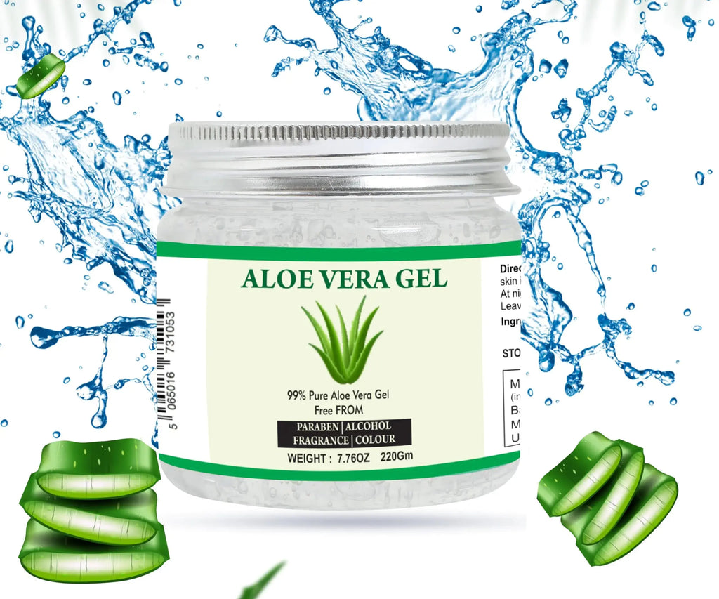 Pure Aloe Vera Hydrating Gel – 7.76 oz | Skin & Hair Moisturizer