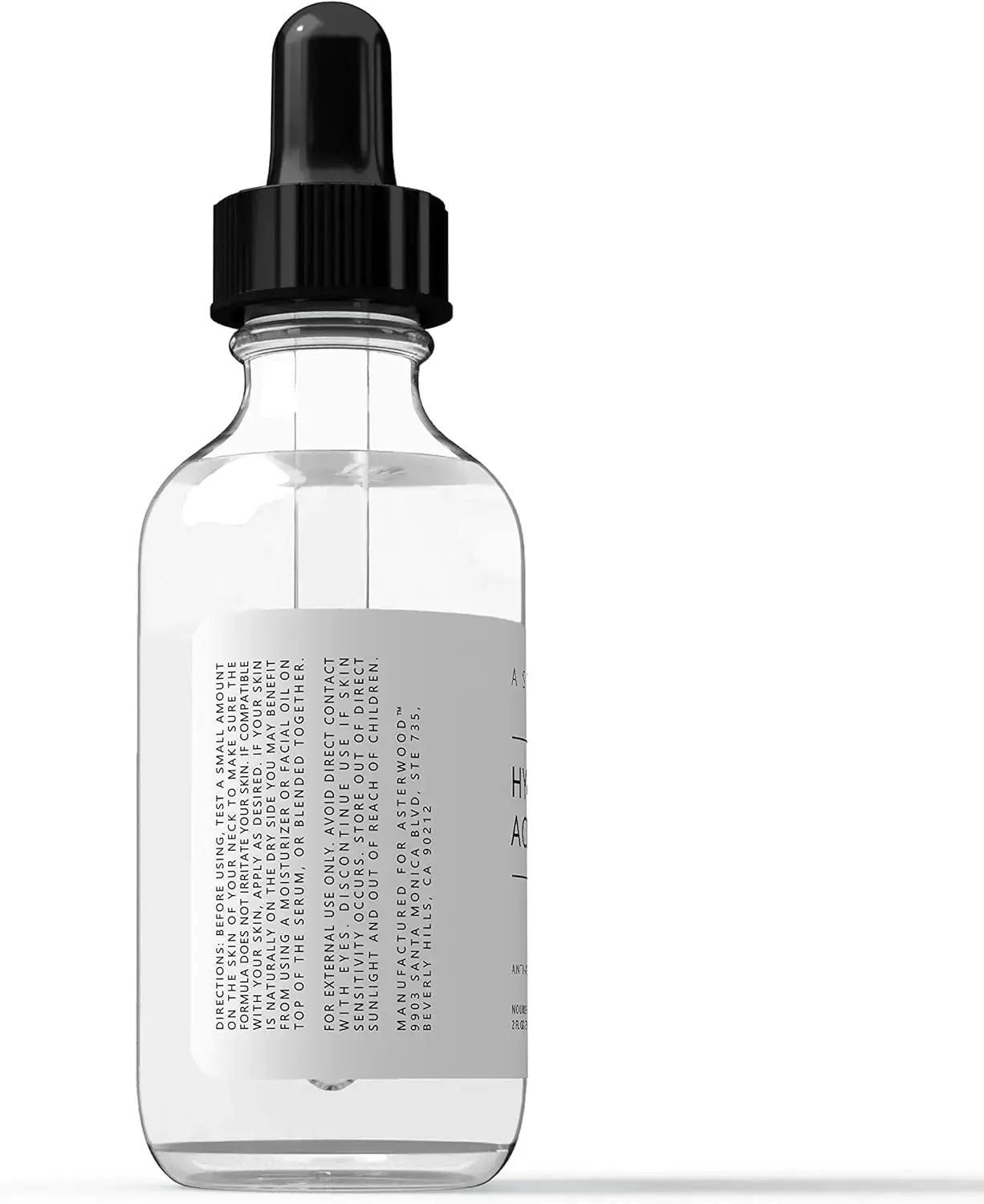 Pure Hyaluronic Acid Face Serum – Hydrating, Anti-Aging, Fragrance-Free (29ml/1oz)