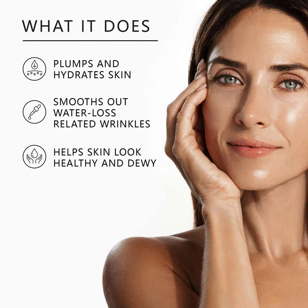 Pure Hyaluronic Acid Face Serum – Hydrating, Anti-Aging, Fragrance-Free (29ml/1oz)